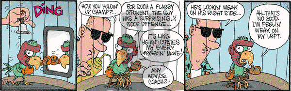 Monty on Friday April 18, 2014 Comic Strip
