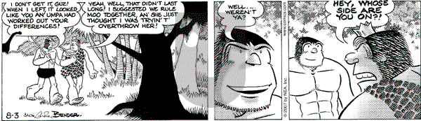 Alley Oop on Friday August 3, 2007 Comic Strip