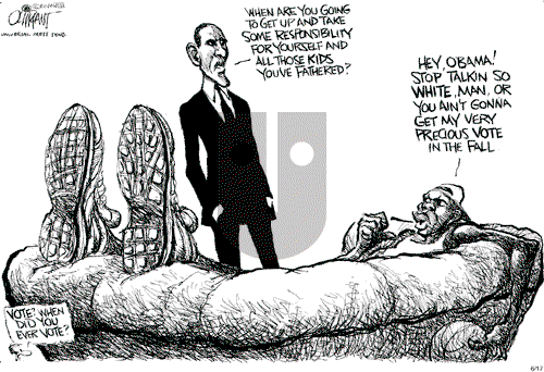 Pat Oliphant on Tuesday June 17, 2008 Comic Strip