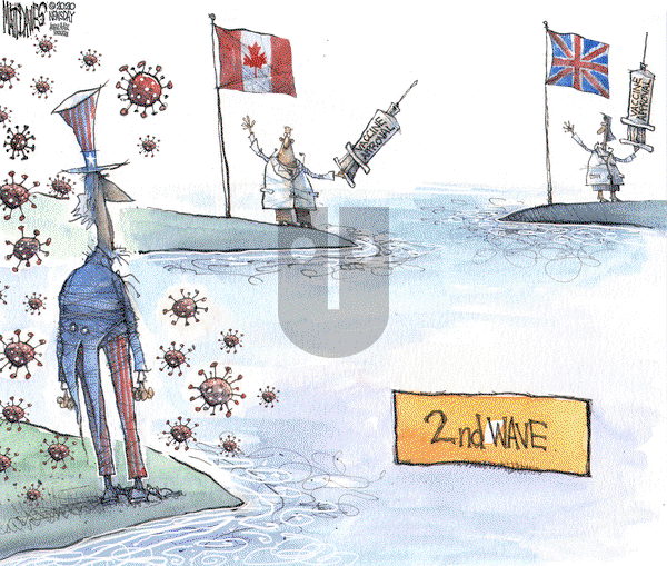 Matt Davies on Thursday December 10, 2020 Comic Strip