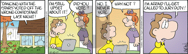 Drabble on Tuesday October 10, 2017 Comic Strip