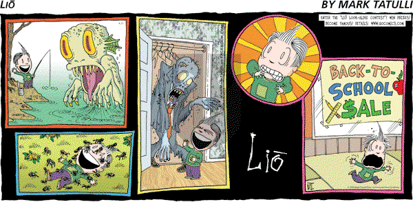 Lio - Sunday August 23, 2009 Comic Strip