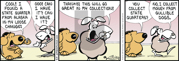 DeFlocked on Monday September 9, 2019 Comic Strip