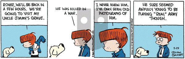Red and Rover on Monday May 29, 2000 Comic Strip