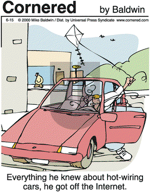 Cornered on Thursday June 15, 2000 Comic Strip