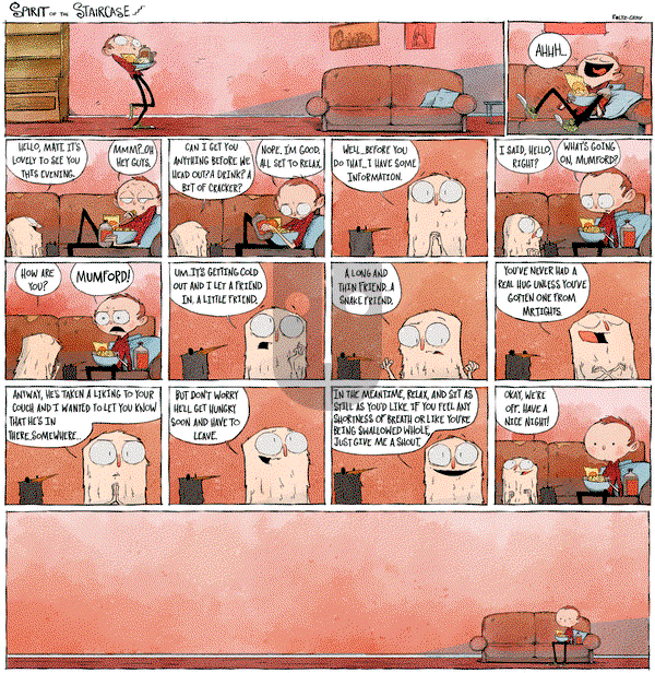 Spirit of the Staircase on Wednesday March 6, 2024 Comic Strip