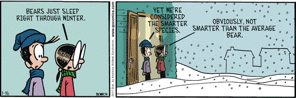 Grand Avenue on Monday January 16, 2017 Comic Strip