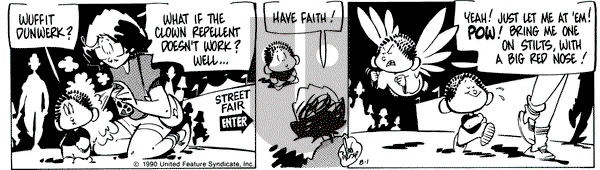 Rose is Rose on Wednesday August 1, 1990 Comic Strip