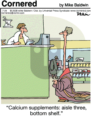 Cornered - Thursday July 24, 2008 Comic Strip