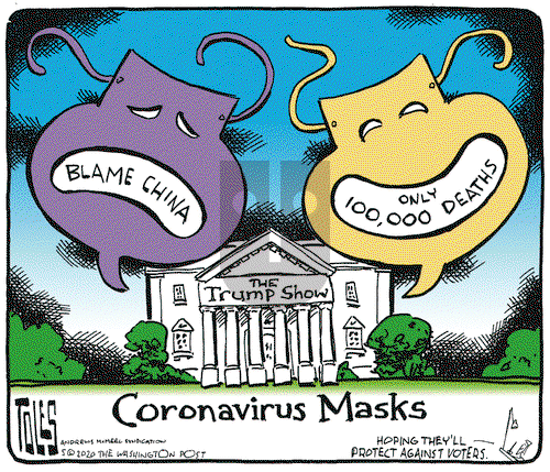Tom Toles on Tuesday May 5, 2020 Comic Strip