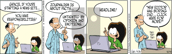 Baldo on Wednesday December 14, 2016 Comic Strip