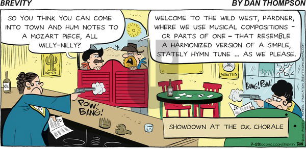 Brevity on Sunday July 28, 2019 Comic Strip