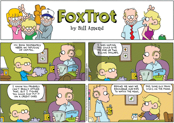 FoxTrot on Sunday April 5, 2009 Comic Strip