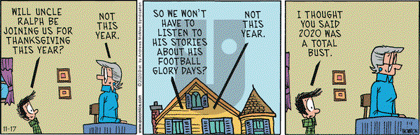 Grand Avenue on Tuesday November 17, 2020 Comic Strip