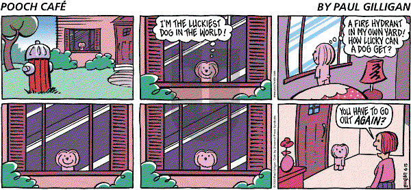 Pooch Cafe on Sunday June 15, 2003 Comic Strip