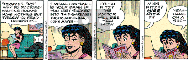 Nancy on Tuesday March 23, 2010 Comic Strip