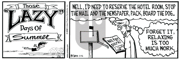 Grand Avenue on Wednesday August 16, 2006 Comic Strip