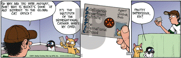 Get Fuzzy on Friday March 25, 2011 Comic Strip