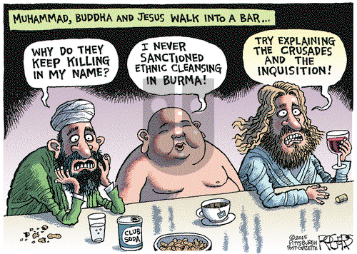 Rob Rogers on Tuesday January 13, 2015 Comic Strip