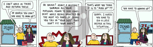Cathy Classics on Tuesday September 8, 2009 Comic Strip
