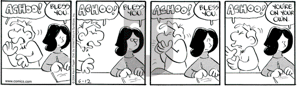 Drabble on Saturday June 12, 2004 Comic Strip