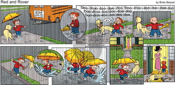 Red and Rover on Sunday April 5, 2015 Comic Strip