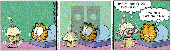 Garfield on Wednesday June 19, 2002 Comic Strip