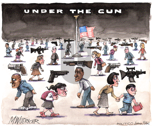 Matt Wuerker on Tuesday October 3, 2017 Comic Strip