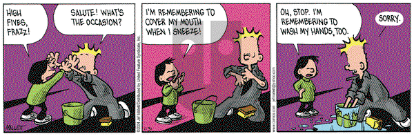 Frazz on Saturday January 31, 2004 Comic Strip