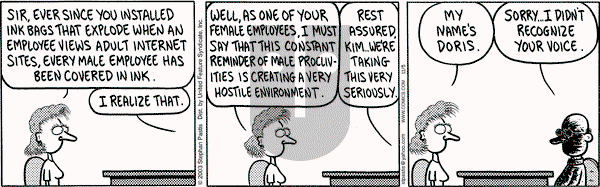 Pearls Before Swine on Wednesday November 5, 2003 Comic Strip
