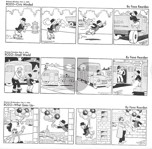 Bozo on Monday June 16, 2025 Comic Strip