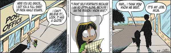 Baldo on Friday July 6, 2001 Comic Strip