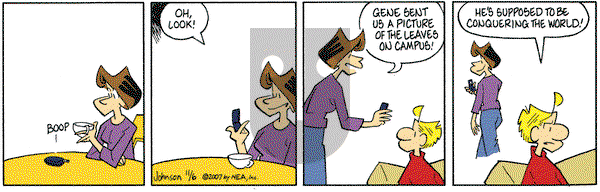 Arlo and Janis on Tuesday November 6, 2007 Comic Strip