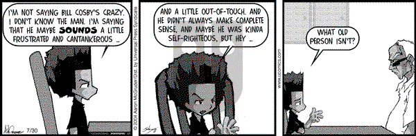 The Boondocks on Friday March 2, 2012 Comic Strip