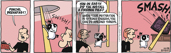 Pooch Cafe on Wednesday December 28, 2016 Comic Strip