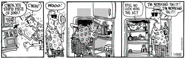 Monty - Wednesday August 6, 2003 Comic Strip