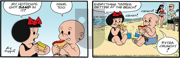 Nancy on Saturday July 30, 2016 Comic Strip