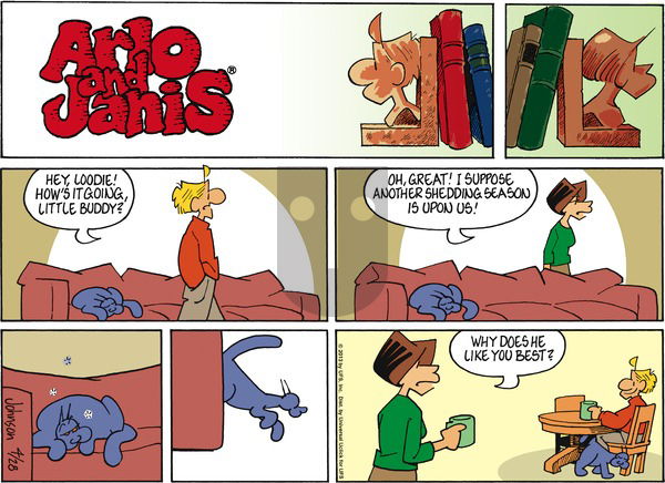 Arlo and Janis on Sunday April 28, 2013 Comic Strip