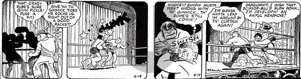 Alley Oop on Wednesday June 19, 1946 Comic Strip