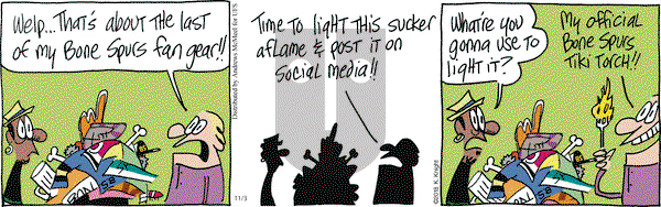 The Knight Life on Saturday November 3, 2018 Comic Strip