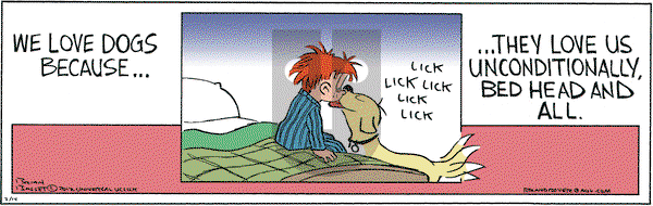Red and Rover on Tuesday February 14, 2012 Comic Strip
