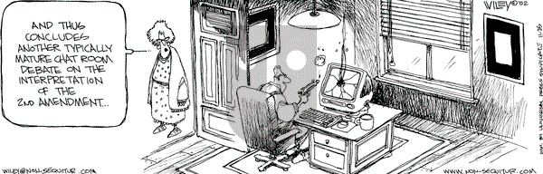 Non Sequitur on Monday November 25, 2002 Comic Strip