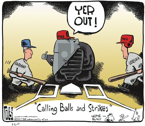 Tom Toles on Tuesday March 21, 2017 Comic Strip