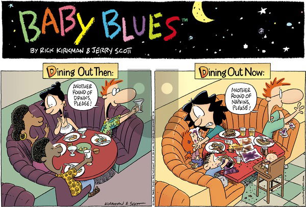 Baby Blues on Sunday April 6, 2008 Comic Strip