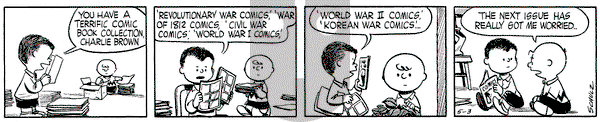 Peanuts on Monday May 3, 1954 Comic Strip
