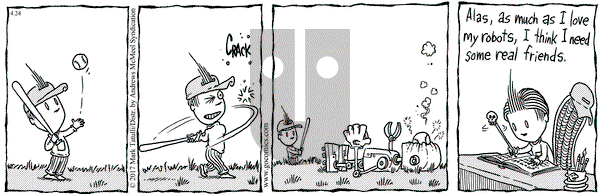 Lio on Monday April 24, 2017 Comic Strip