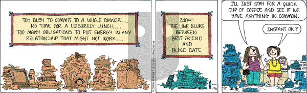Cathy Classics - Monday August 9, 2004 Comic Strip