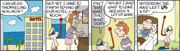 Drabble on Wednesday July 25, 2018 Comic Strip