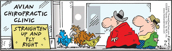Frank and Ernest - Thursday July 2, 2009 Comic Strip