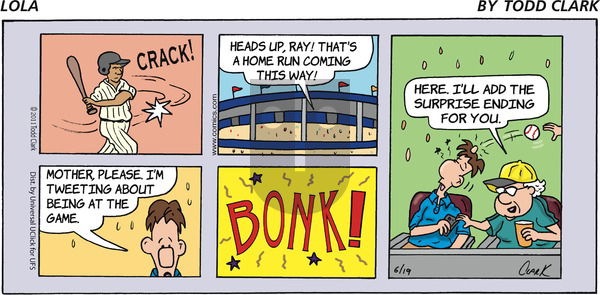 Lola on Sunday June 19, 2011 Comic Strip
